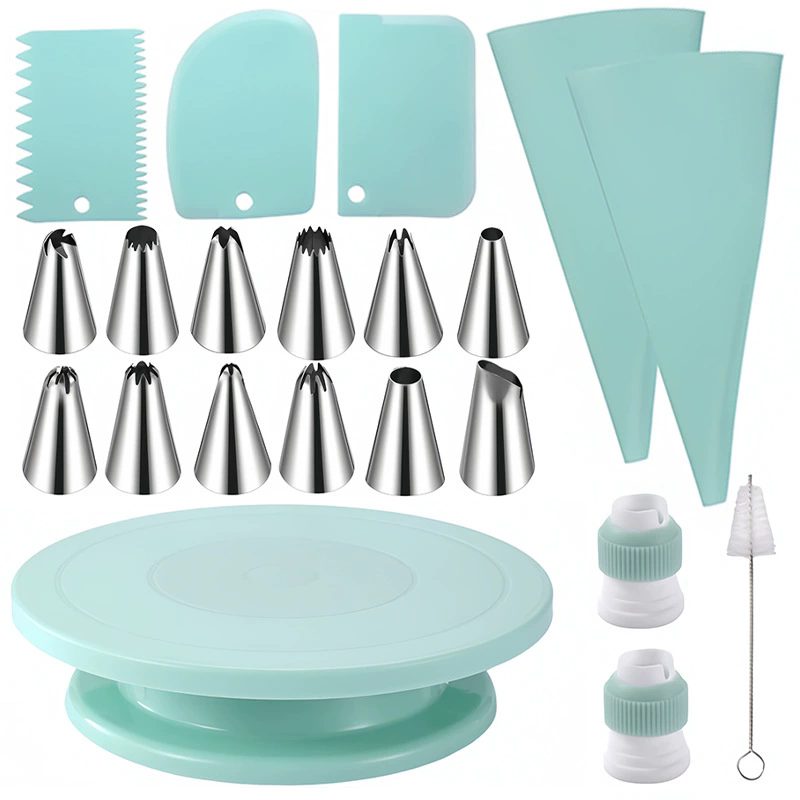 Cake Decorating Turntable - Ensemble de 21 pièces pour la