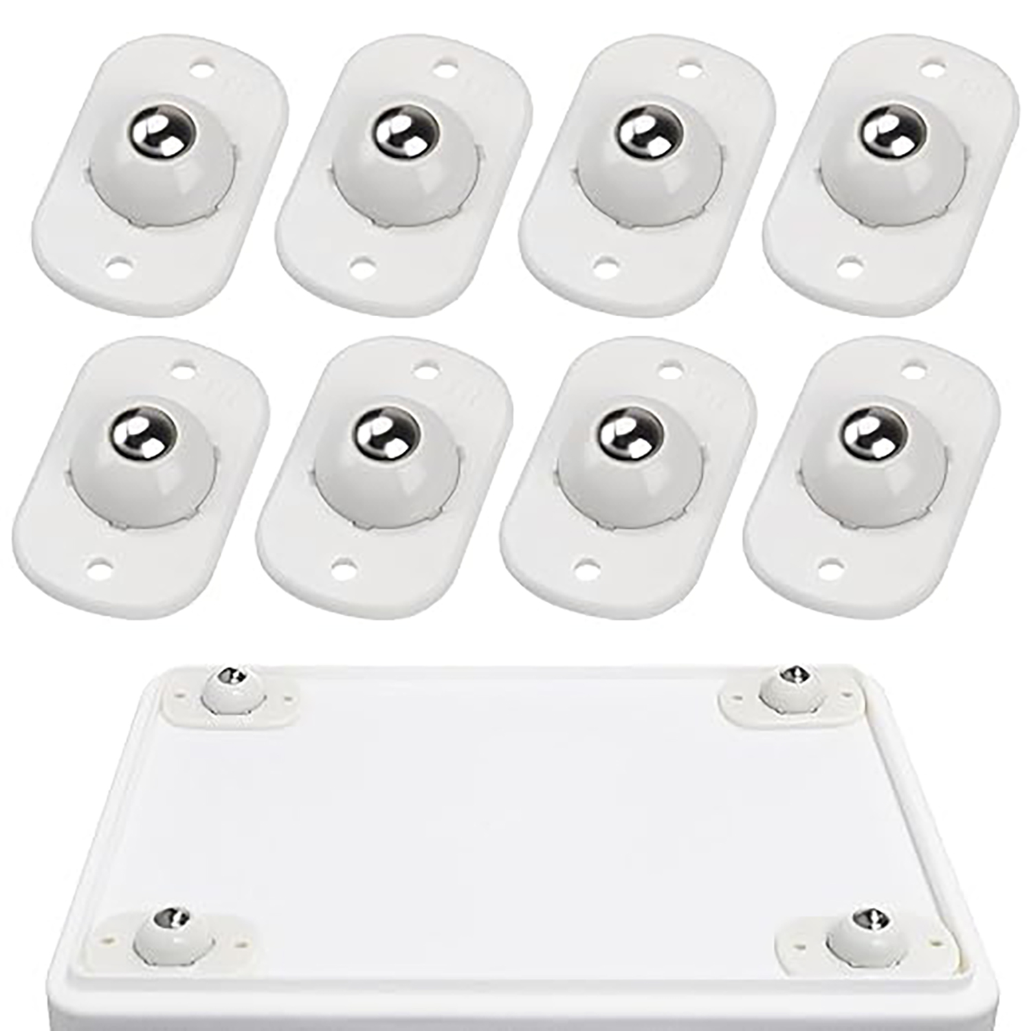 Kitchen Gadgets Small - Roulettes auto-adhésives 8 pièces/16 pièces, roulettes