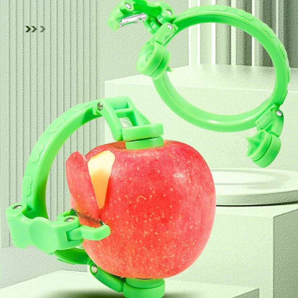 Kitchen Gadgets Gift Ideas - Éplucheur de pommes rotatif portatif, trancheur
