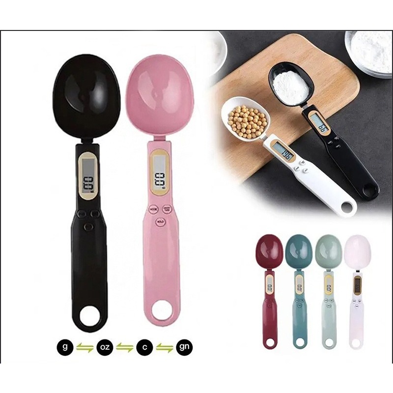 Kitchen Gadgets Under 500 - Cuillère-balance numérique portable, cuillère électronique de
