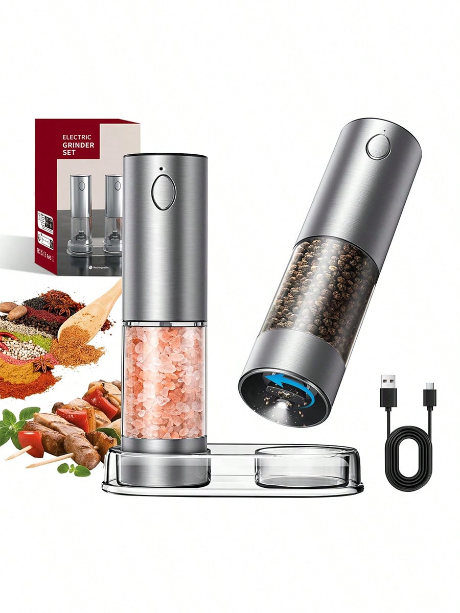 Kitchen Gadgets Gift Ideas - Ensemble de moulins à sel et