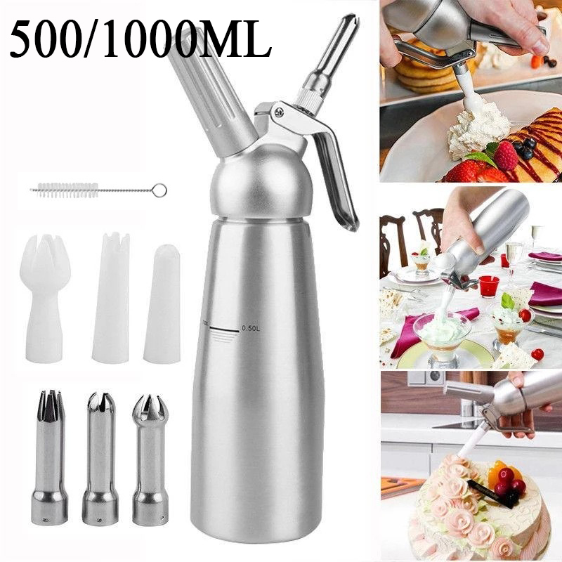 Kitchen Gadgets Under 500 - Pistolet à mousse crème 500/1000ml, pistolet
