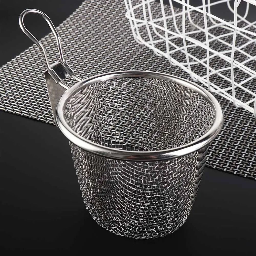 Stainless Steel Strainer - Passoire en maille cuillère murale filtre