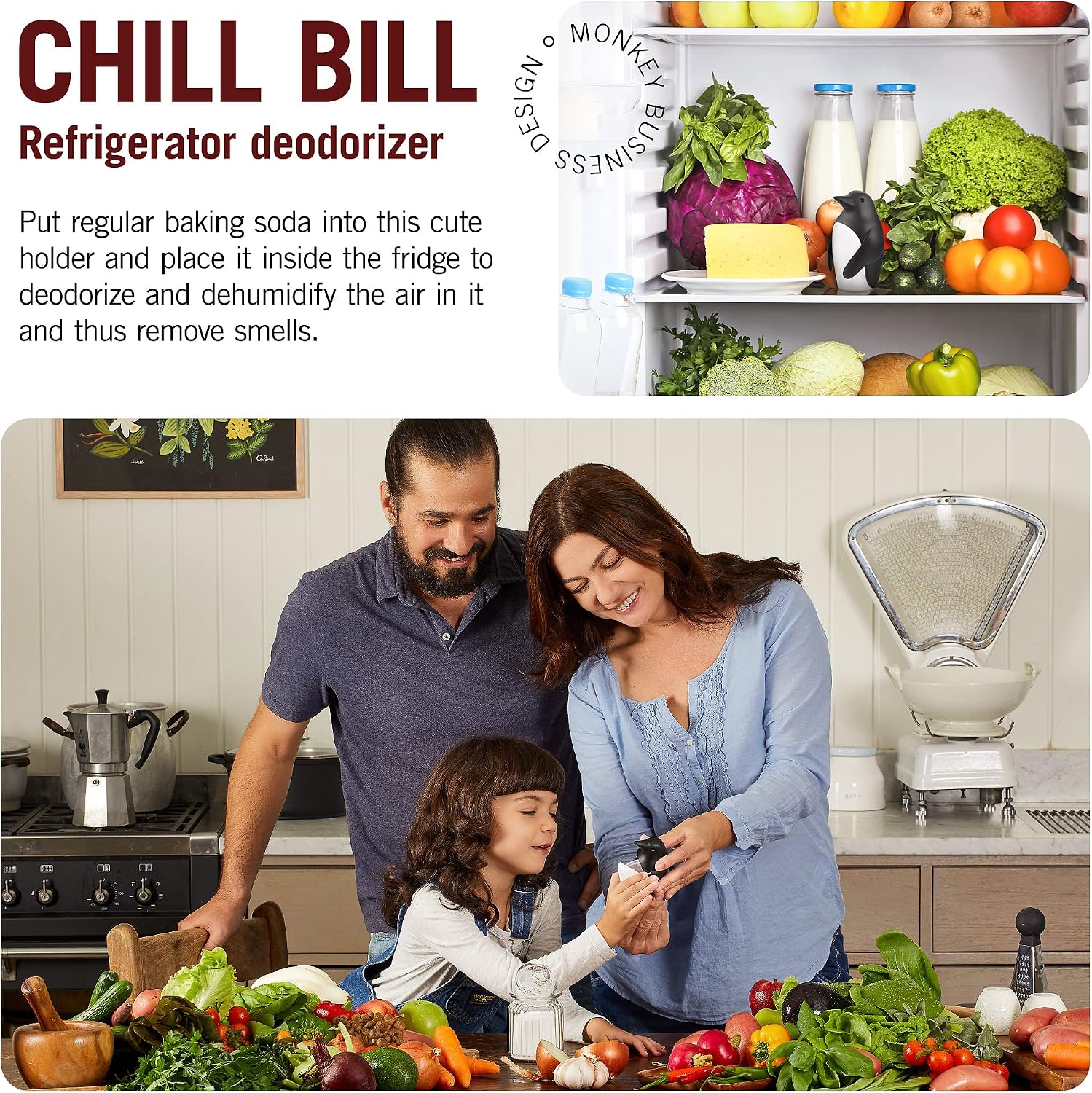 Désodorisant pour réfrigérateu - Kitchen Gadgets Holder avis et prix