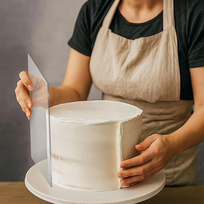 Grattoirs à gâteaux en acryliq - Cake Decorating Turntable avis et prix