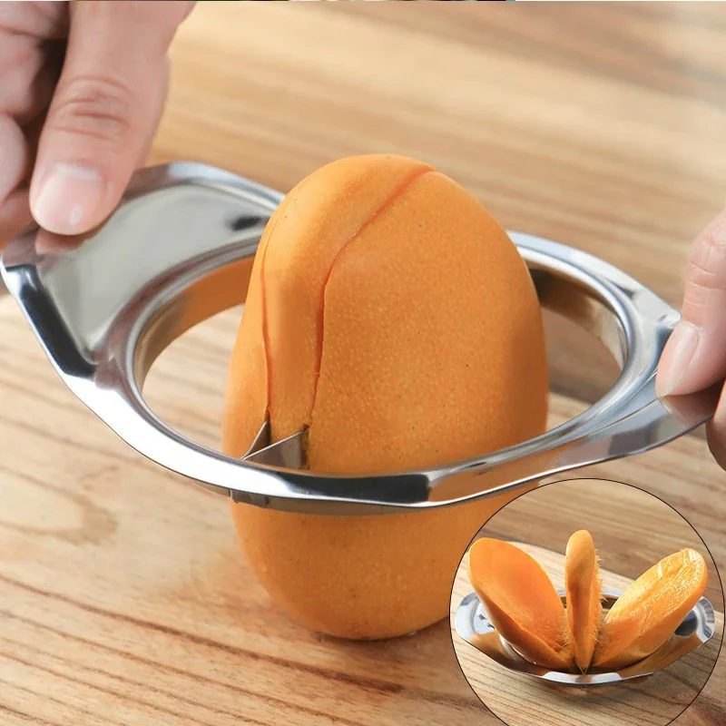 Coupe-mangue en acier inoxydab - Kitchen Gadgets Smart avis et prix