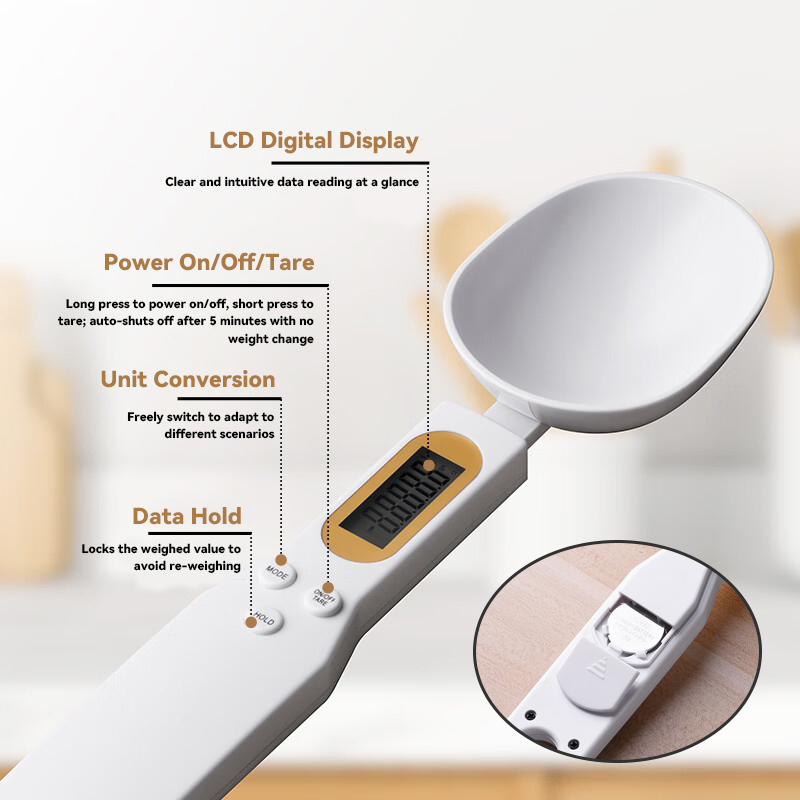 Cuillère de pesée numérique LC - Kitchen Gadgets Under 500 avis et prix