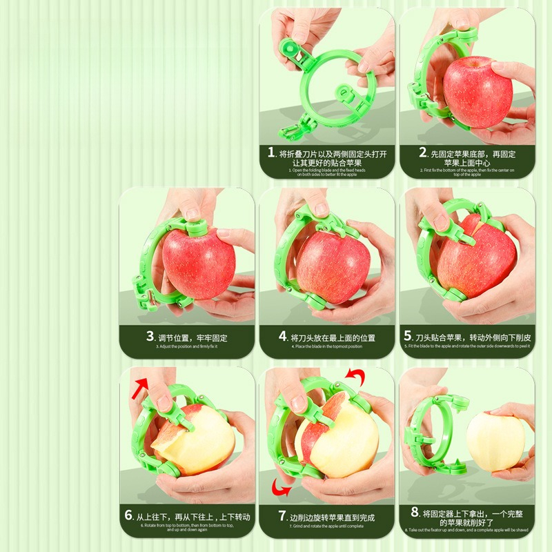 Éplucheur de pommes rotatif po - Kitchen Gadgets Gift Ideas avis et prix