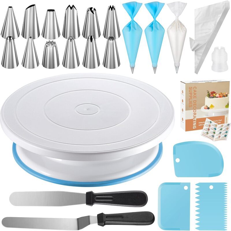 Plateau tournant antidérapant  - Cake Decorating Turntable avis et prix