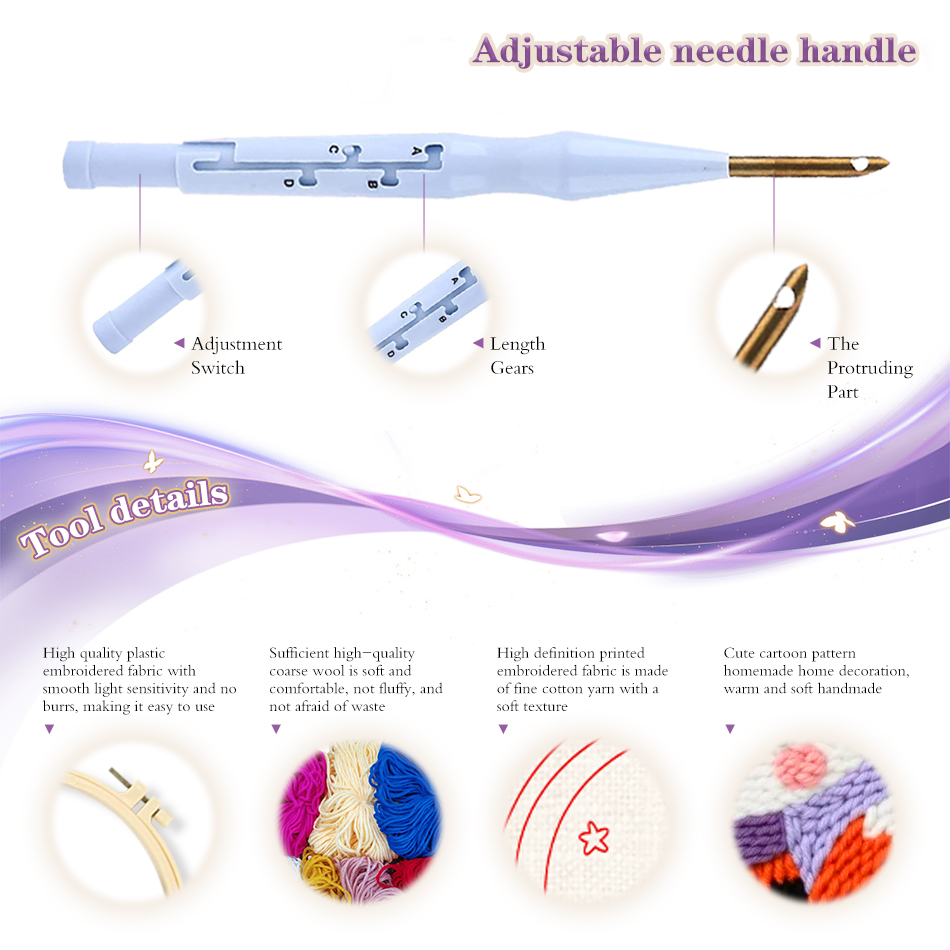 Kits de broderie au poinçon po - Kitchen Gadgets Crossword avis et prix
