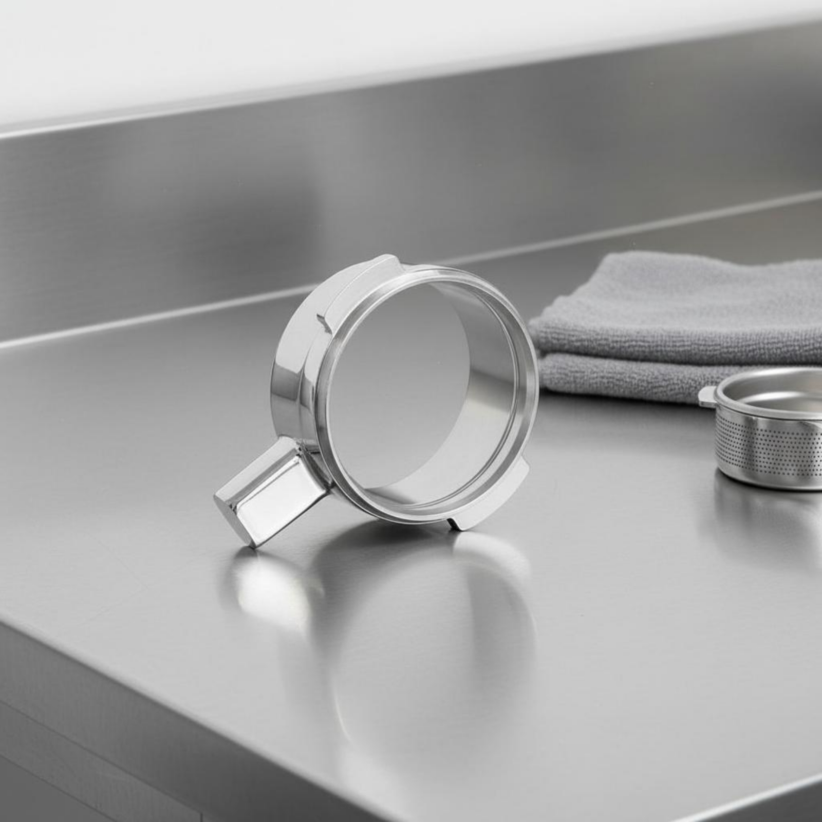 Tête de portafiltre sans fond, - Stainless Steel Strainer avis et prix
