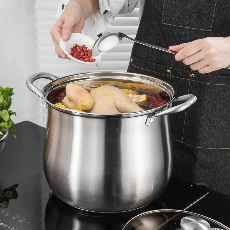 Grand pot en acier inoxydable, - Kitchen Gadgets Essential avis et prix