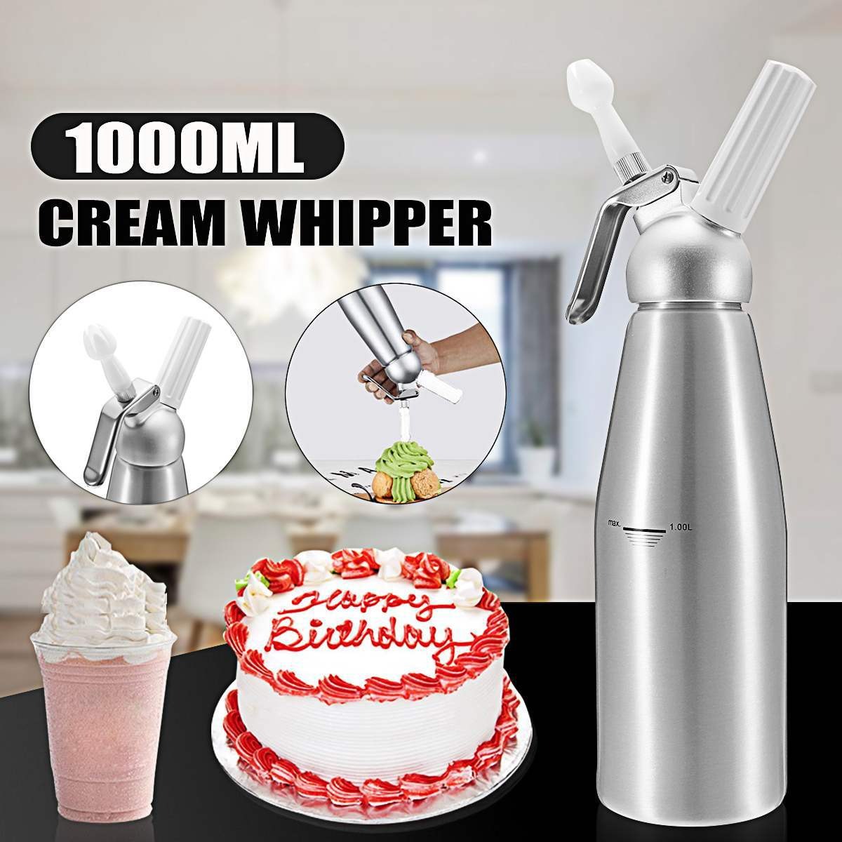 Pistolet à mousse crème 500/10 - Kitchen Gadgets Under 500 avis et prix