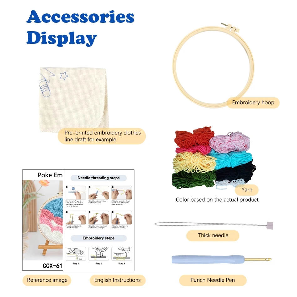 Kit de broderie au poinçon d'H - Kitchen Gadgets Crossword avis et prix