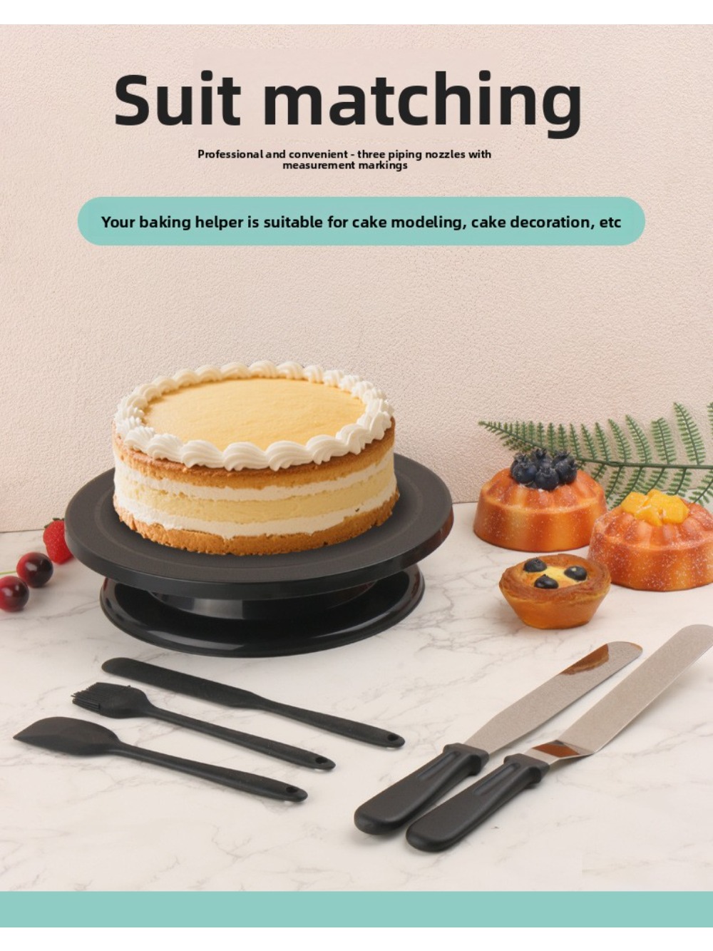 Kit de décoration de gâteaux r - Cake Decorating Turntable avis et prix