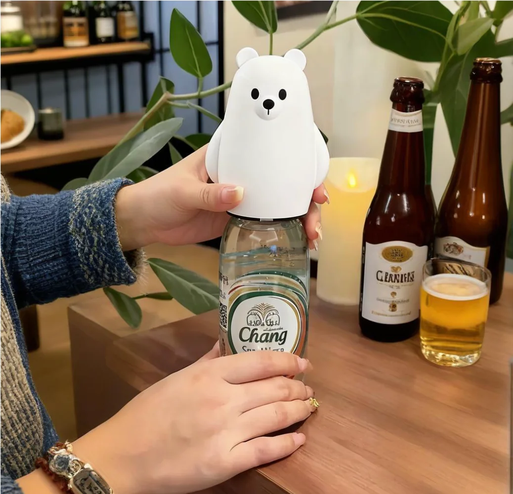 Adorable ouvre-bouteille en fo - Kitchen Gadgets Gift Ideas avis et prix