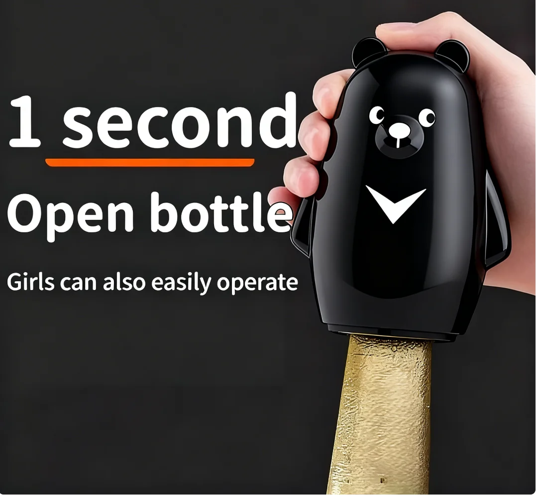 Adorable ouvre-bouteille en fo - Kitchen Gadgets Gift Ideas avis et prix