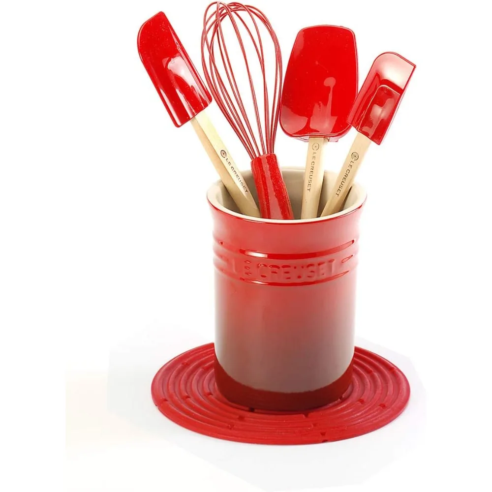 Porte-ustensiles en grès Le Cr - Kitchen Gadgets Gift Ideas avis et prix