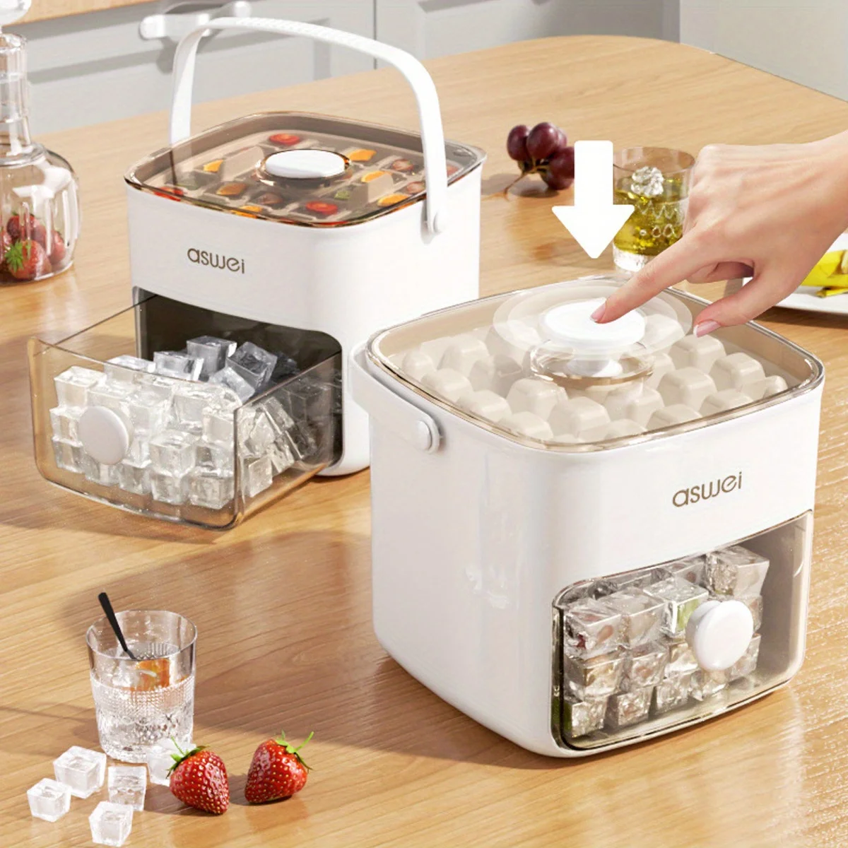 Machine à glaçons 48 cubes ave - Kitchen Gadgets Essential avis et prix