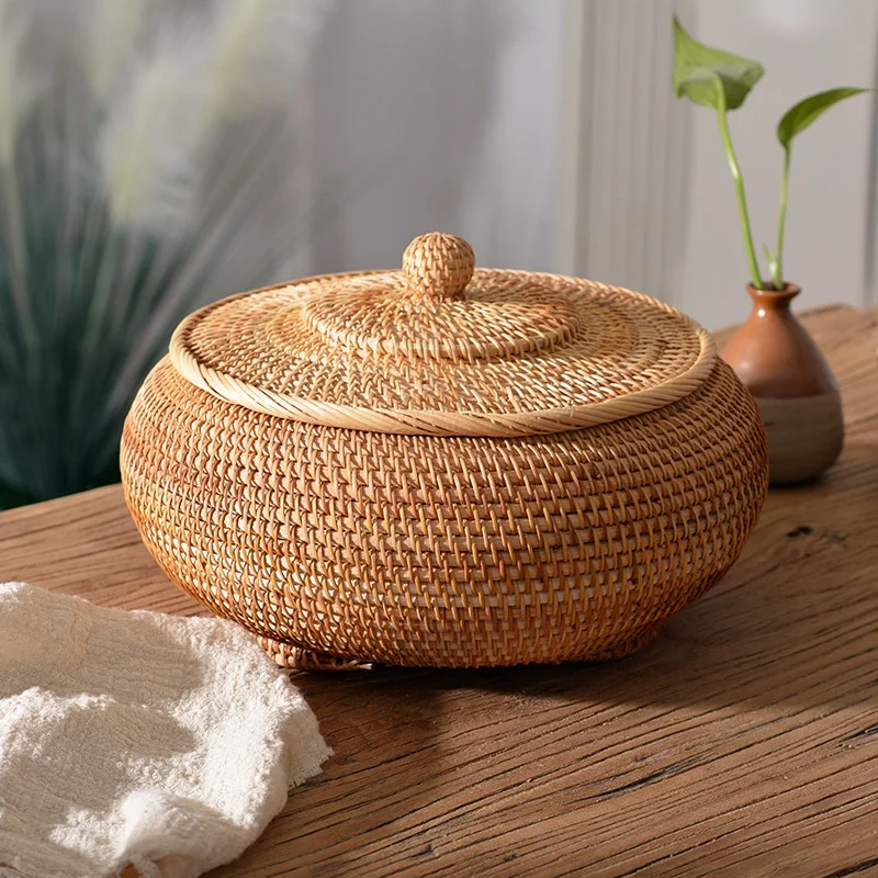 Boîte de rangement en rotin ti - Kitchen Gadgets In Japan avis et prix