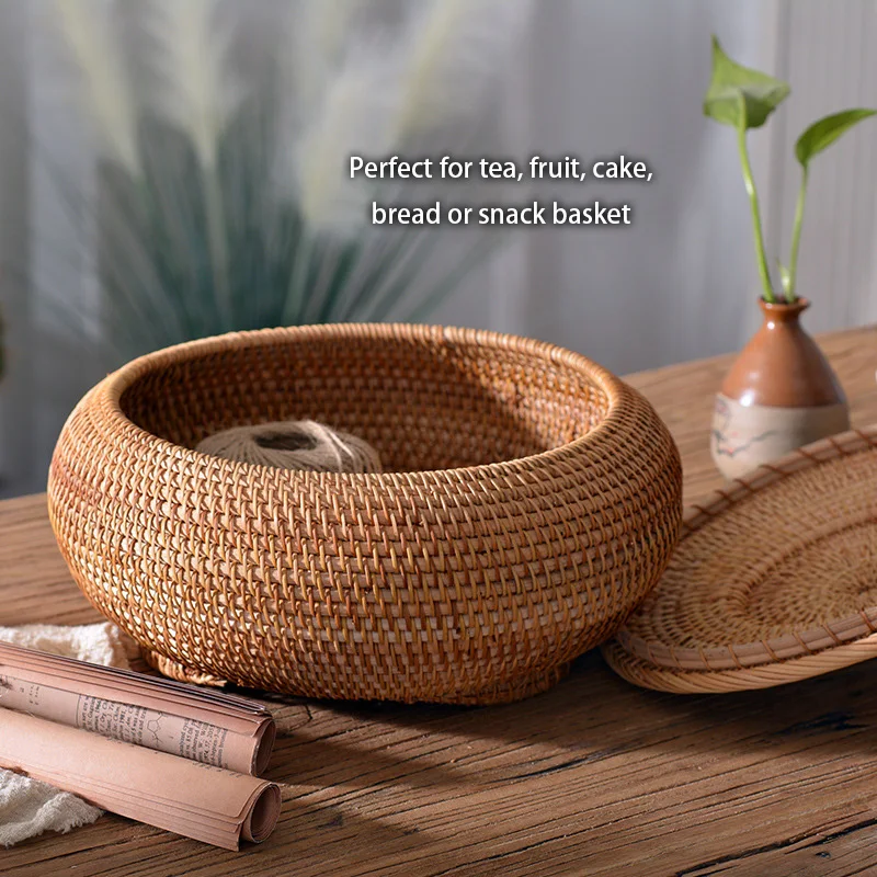 Boîte de rangement en rotin ti - Kitchen Gadgets In Japan avis et prix